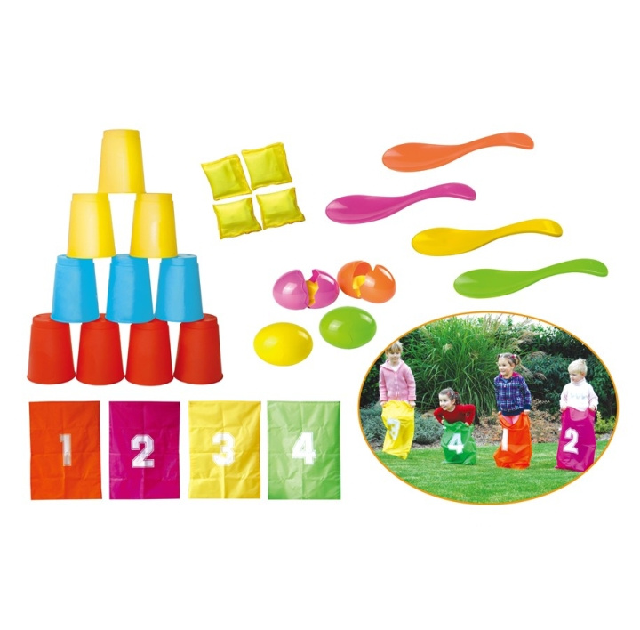 Happy Summer Party Game Set (302190) in the group TOYS, KIDS & BABY PRODUCTS / Games / Outdoor games at TP E-commerce Nordic AB (C90604)