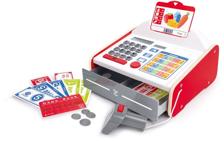 Hape Beep \'n\' Buy Cash Register (87-3184) in the group TOYS, KIDS & BABY PRODUCTS / Toys / Play set at TP E-commerce Nordic AB (C90643)