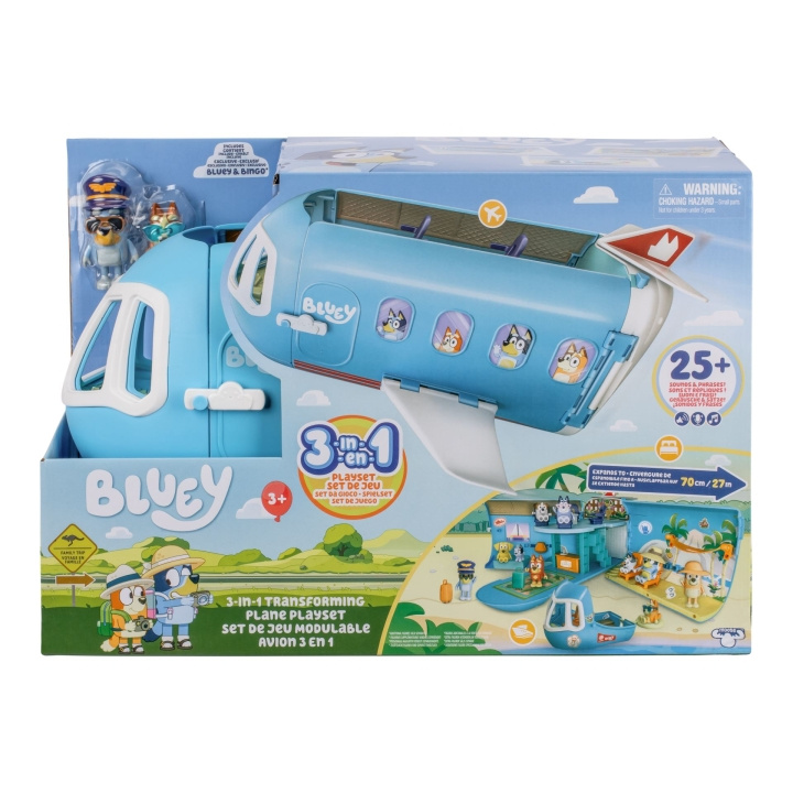 Bluey Bluey\'s Escape Convertible Plane (90261) in the group COMPUTERS & PERIPHERALS / Computer cables / Other computer cables at TP E-commerce Nordic AB (C90645)