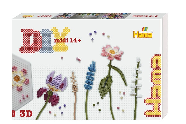 HAMA Beads HAMA - Midi Beads Art - Bouquet (3621) in the group TOYS, KIDS & BABY PRODUCTS / Toys / Crafts at TP E-commerce Nordic AB (C90656)