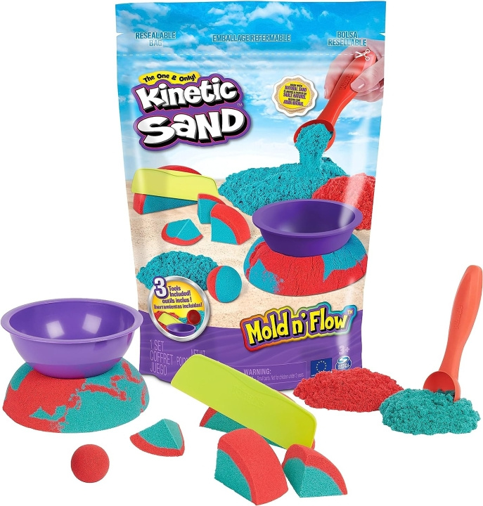 Kinetic Sand Mold N\' Flow (6067819) in the group TOYS, KIDS & BABY PRODUCTS / Toys / Clay, play sand and accessories at TP E-commerce Nordic AB (C90659)