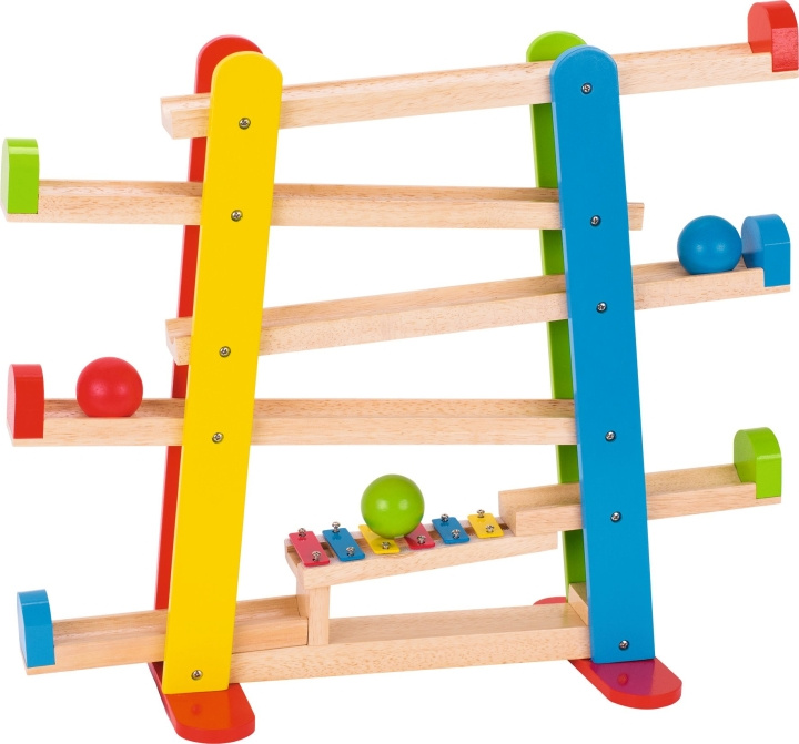 Goki Ball track with xylophone - (53825) in the group TOYS, KIDS & BABY PRODUCTS / Toys / Building toys / Toy blocks at TP E-commerce Nordic AB (C90680)