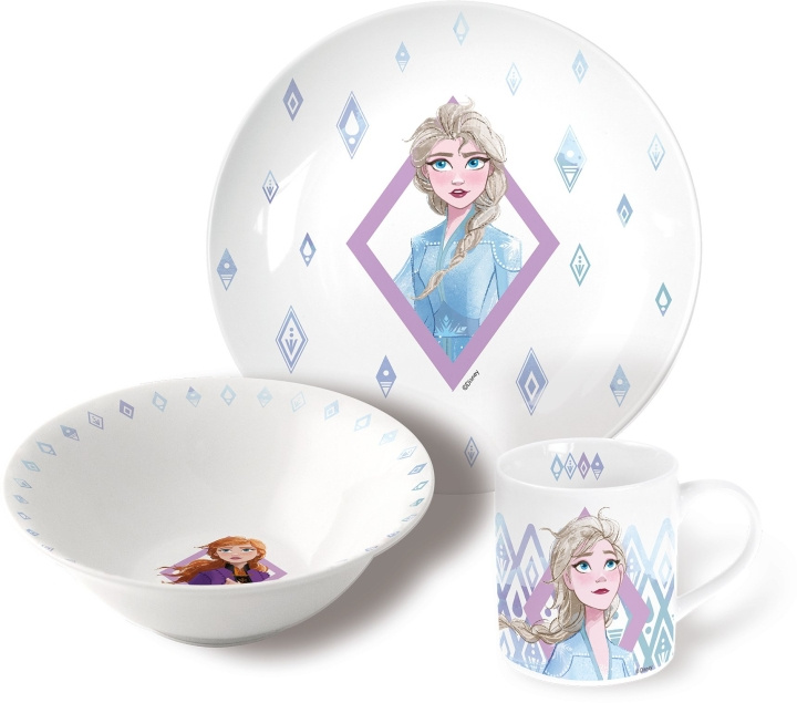 Disney Stor - 3 pcs. Gift Set - Frozen (88085) in the group TOYS, KIDS & BABY PRODUCTS / Eat & Drink / Children\'s tableware at TP E-commerce Nordic AB (C90685)