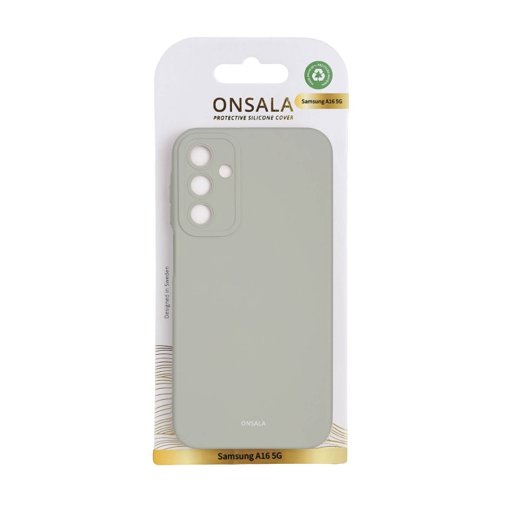 Onsala Phone Case with Silicone Feel Concrete - Samsung A16 4G/A16 5G in the group SMARTPHONE & TABLETS / Phone cases / Samsung at TP E-commerce Nordic AB (C90695)