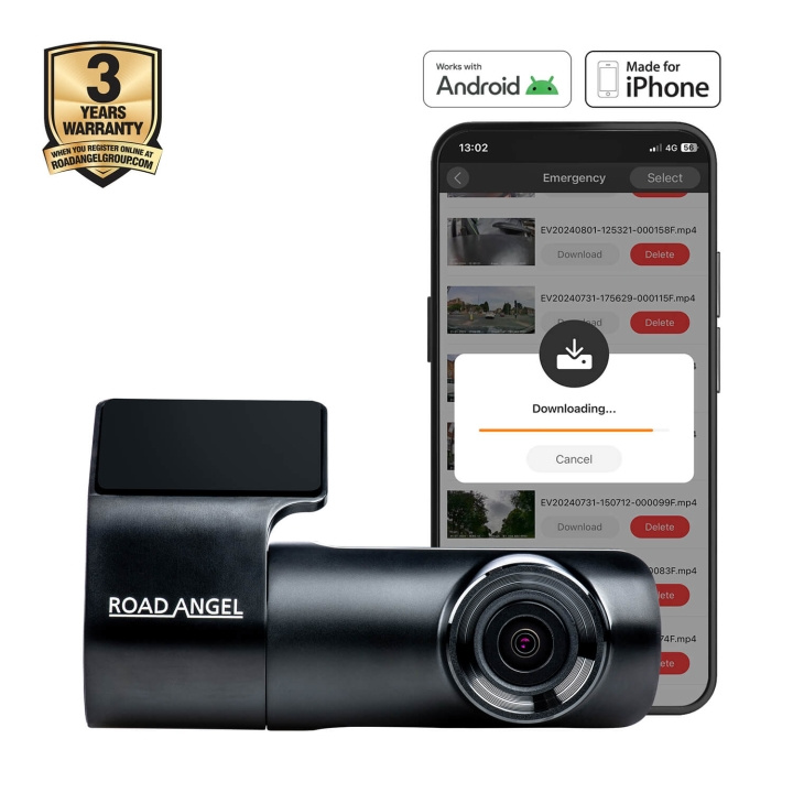 ROAD ANGEL Dash Cam Halo Start 1080p in the group CAR / Car audio & Multimedia / Car cameras, Action cameras & accessories / Dash Cams at TP E-commerce Nordic AB (C90705)