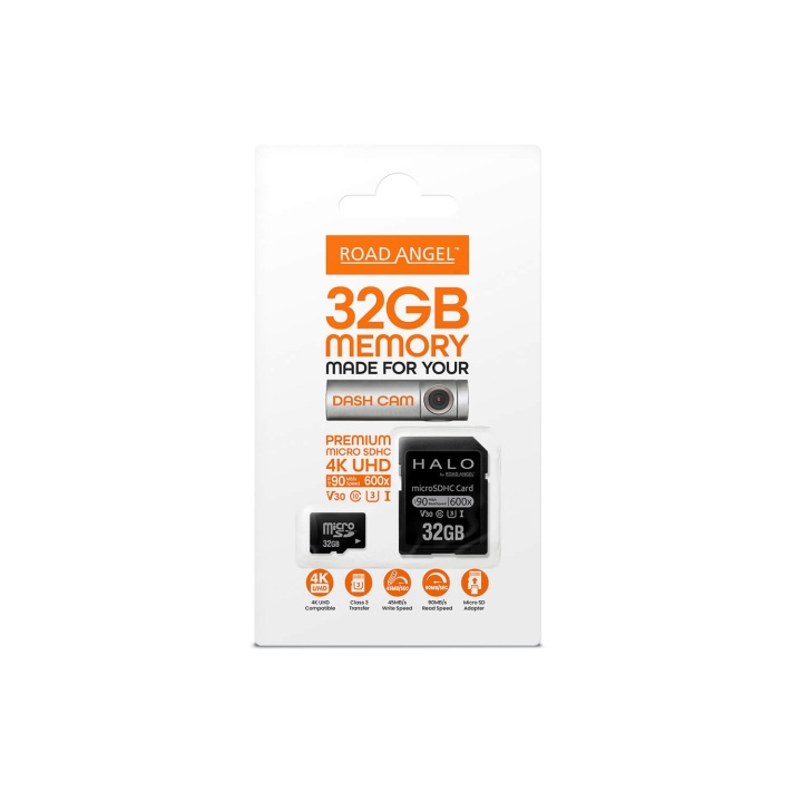 ROAD ANGEL MicroSD Card 32GB U3 Class 10 in the group HOME ELECTRONICS / Storage media / Memory cards / MicroSD/HC/XC at TP E-commerce Nordic AB (C90713)