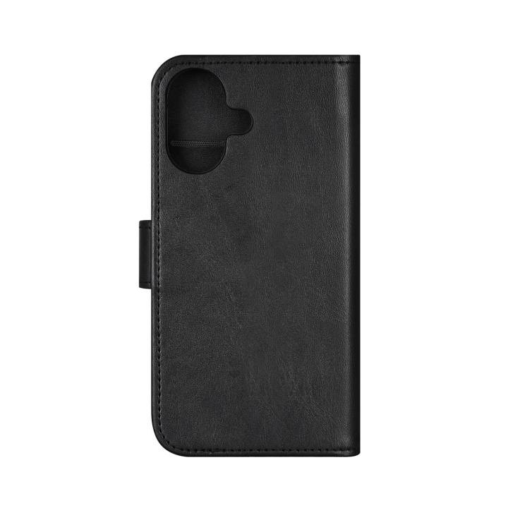 Kungsbacka Wallet Case 3 Card Slots Black - iPhone 16 in the group SMARTPHONE & TABLETS / Phone cases / Apple / iPhone 16 at TP E-commerce Nordic AB (C90731)