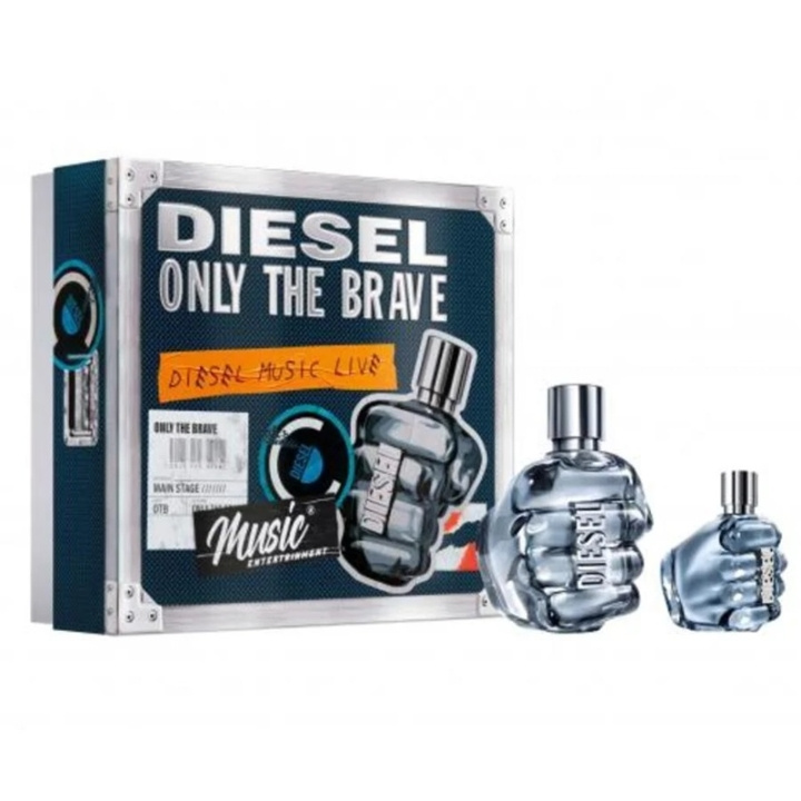 Diesel Giftset Diesel Only The Brave Edt 125ml + 35ml in the group BEAUTY & HEALTH / Gift sets / Gift sets for him at TP E-commerce Nordic AB (C90777)