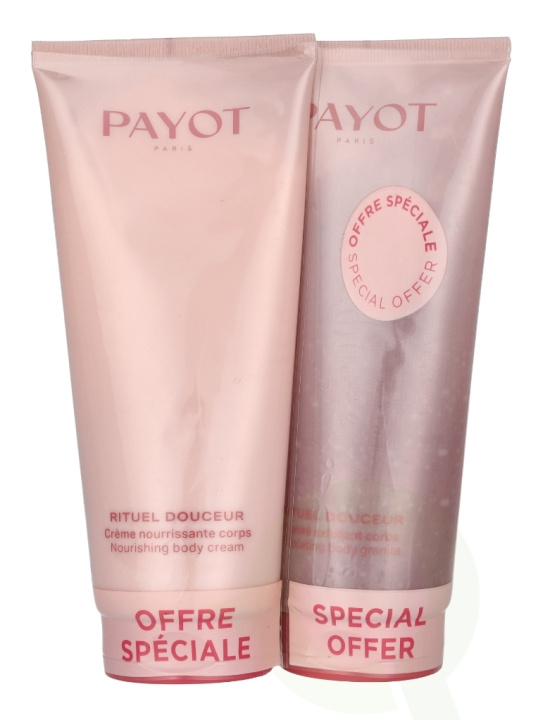 Payot Gentle Ritual Duo Set 400 ml 2x200ml - Exfoliating Body Granita/Nourishing Body Cream in the group BEAUTY & HEALTH / Gift sets / Gift sets for her at TP E-commerce Nordic AB (C90811)