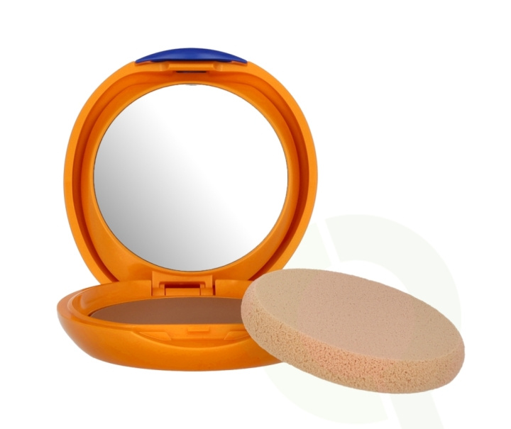 Shiseido Tanning Compact Foundation SPF10 12 g Honey in the group BEAUTY & HEALTH / Makeup / Facial makeup / Foundation at TP E-commerce Nordic AB (C90846)