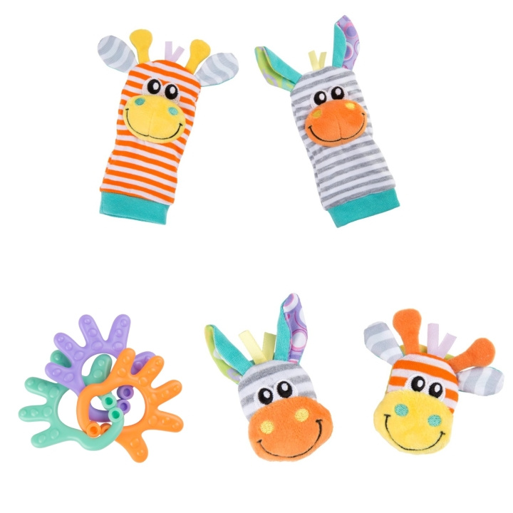 Playgro Wrist Rattle and Foot Fingers (10188406) in the group TOYS, KIDS & BABY PRODUCTS / Baby toys / Activity toys at TP E-commerce Nordic AB (C90928)