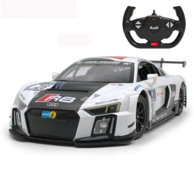 Rastar RC 1:14 Audi R8 Performance - Silver (23019) in the group TOYS, KIDS & BABY PRODUCTS / Radio controlled / RC cars at TP E-commerce Nordic AB (C90942)