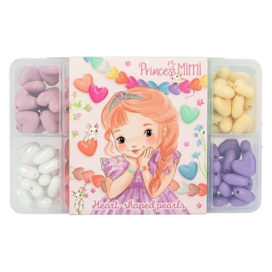 Princess Mimi DIY Bead set w/Hearts (0412127) in the group TOYS, KIDS & BABY PRODUCTS / Toys / Crafts at TP E-commerce Nordic AB (C90964)