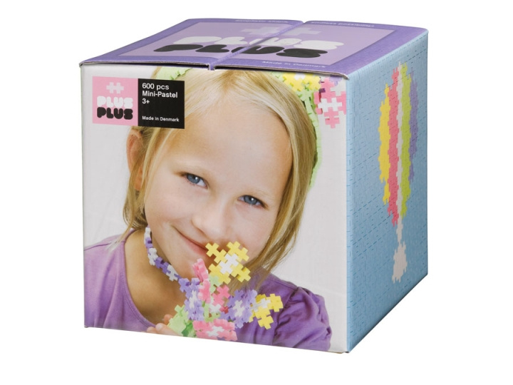 Plus Plus Mini Pastel 600 pcs in the group TOYS, KIDS & BABY PRODUCTS / Toys / Building toys / Toy blocks at TP E-commerce Nordic AB (C90996)