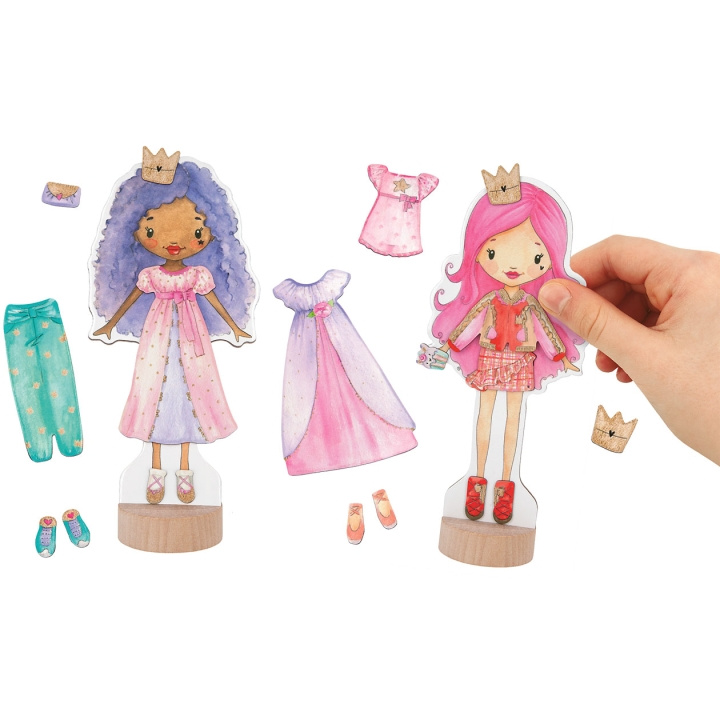 Princess Mimi Magnetic Dress-up Dools (048839) in the group TOYS, KIDS & BABY PRODUCTS / Toys / Figures, Miniatures & accessories at TP E-commerce Nordic AB (C91007)