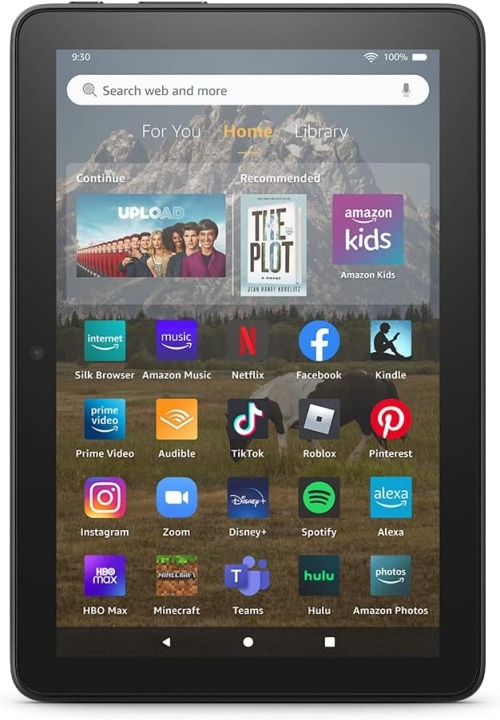 Amazon Fire HD 8 Tablet 2022 8 HD display 64 GB - Black in the group SMARTPHONE & TABLETS / Tablets at TP E-commerce Nordic AB (C91033)