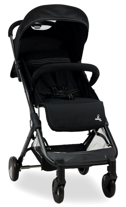 Asalvo Pushchair Flight Travel+, Sort in the group TOYS, KIDS & BABY PRODUCTS / Strollers & Accessories at TP E-commerce Nordic AB (C91037)