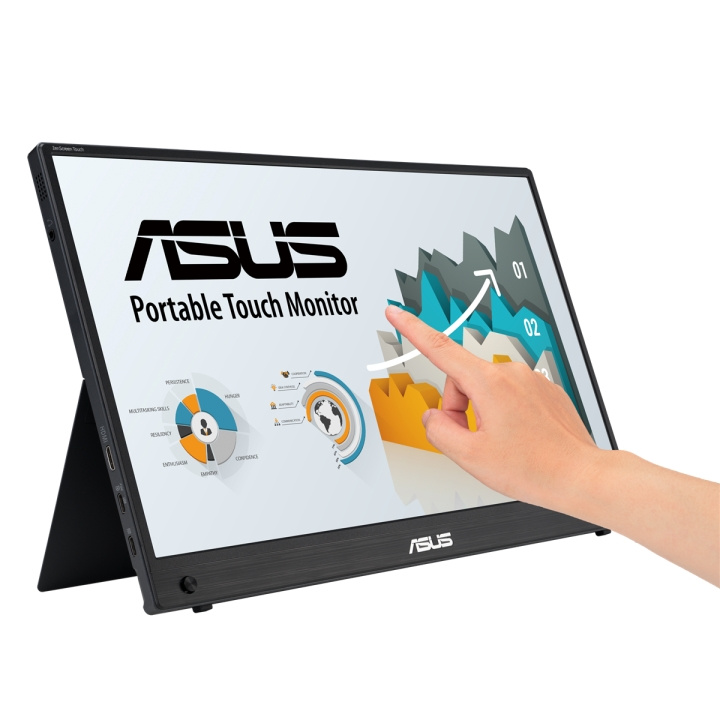 ASUS ZenScreen 15.6 MB16AMTR Portable USB-C 10-point Touch 1920x1080p IPS Built-in Battery in the group COMPUTERS & PERIPHERALS / Computer monitor / Computer monitors at TP E-commerce Nordic AB (C91053)