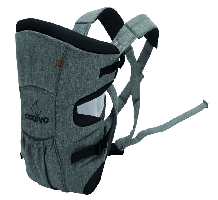 Asalvo Carrying Sling - Grey Melange (AV-17277) in the group TOYS, KIDS & BABY PRODUCTS / Children\'s textiles / Baby carrier & Baby wraps at TP E-commerce Nordic AB (C91060)