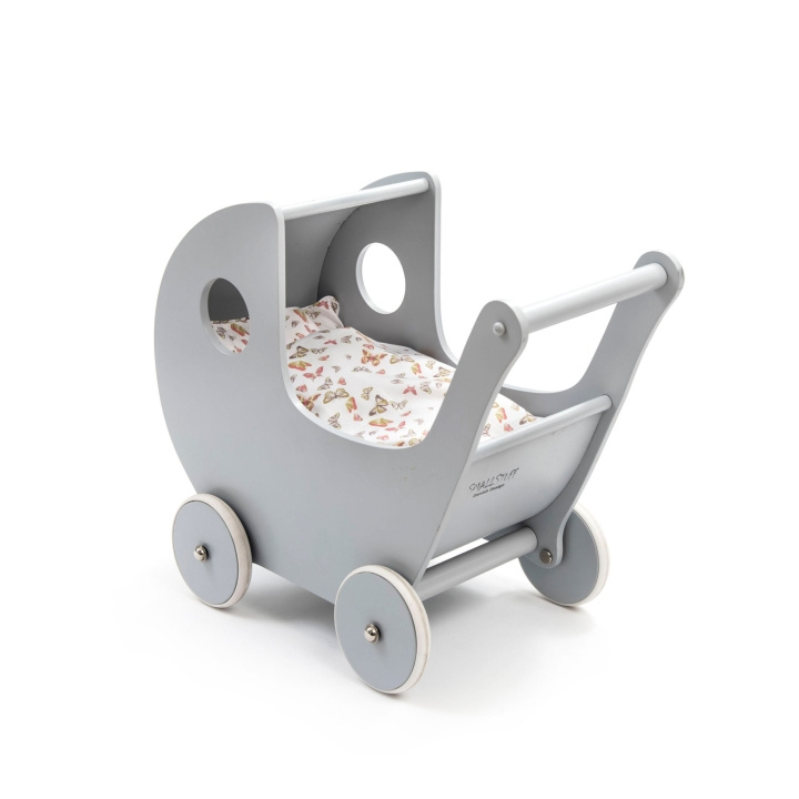 Smallstuff Wooden Doll Stroller - Grey in the group TOYS, KIDS & BABY PRODUCTS / Toys / Docks & Accessories at TP E-commerce Nordic AB (C91116)