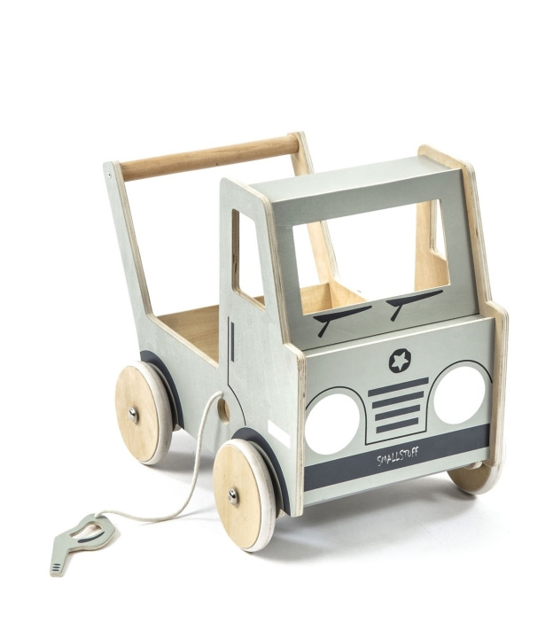 Smallstuff Truck Walker - Grey in the group TOYS, KIDS & BABY PRODUCTS / Baby toys / Baby walkers at TP E-commerce Nordic AB (C91117)