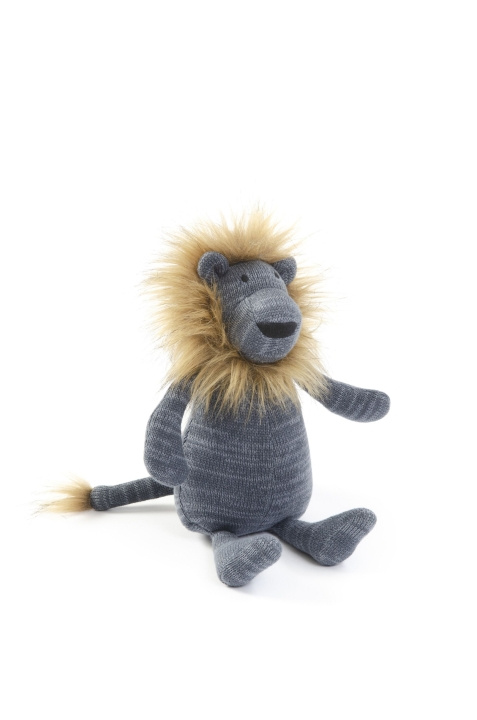 Smallstuff Lion w. Soft Mane - Blue in the group TOYS, KIDS & BABY PRODUCTS / Baby toys / stuffed animals at TP E-commerce Nordic AB (C91138)