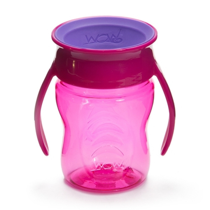 Wow Gear WOW - Cup Baby - Pink Tritan (WOW131) in the group TOYS, KIDS & BABY PRODUCTS / Eat & Drink / Baby bottle & Accessories at TP E-commerce Nordic AB (C91146)