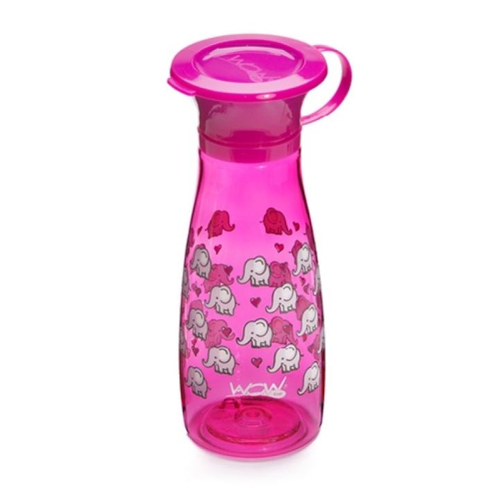 Wow Gear WOW - Cup Mini - Pink Elephants (WOW141) in the group TOYS, KIDS & BABY PRODUCTS / Eat & Drink / Baby bottle & Accessories at TP E-commerce Nordic AB (C91149)