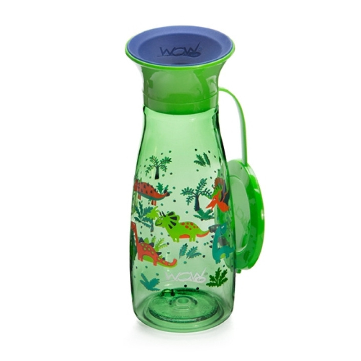 Wow Gear WOW - Cup Mini - Green Dinosuars (WOW143) in the group TOYS, KIDS & BABY PRODUCTS / Eat & Drink / Baby bottle & Accessories at TP E-commerce Nordic AB (C91151)