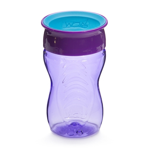 Wow Gear WOW - Cup Kids - Purple Tritan (WOW243) in the group TOYS, KIDS & BABY PRODUCTS / Eat & Drink / Baby bottle & Accessories at TP E-commerce Nordic AB (C91153)