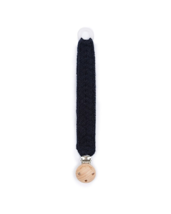 Smallstuff Dummychain Fishbone - Navy in the group TOYS, KIDS & BABY PRODUCTS / Baby Gadgets / Pacifiers & Teething toys at TP E-commerce Nordic AB (C91162)