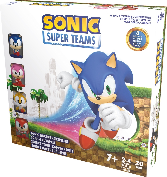 Sonic Racer Boardgame (Nordic) (SONIC01NOR) in the group TOYS, KIDS & BABY PRODUCTS / Games / Board games at TP E-commerce Nordic AB (C91183)