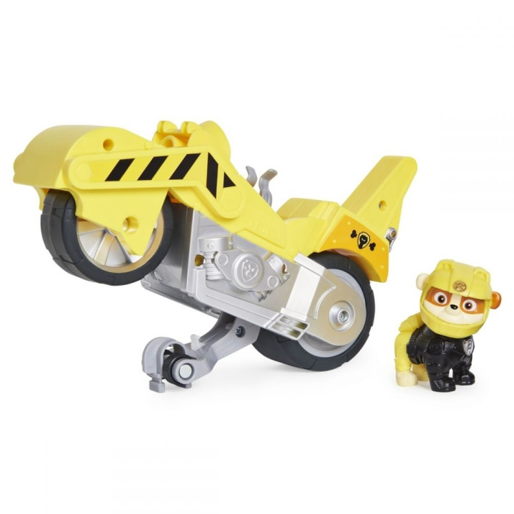 Paw Patrol Moto Pups Themed Vehicle - Rubble (6060543) in the group TOYS, KIDS & BABY PRODUCTS / Toys / Toy cars at TP E-commerce Nordic AB (C91186)