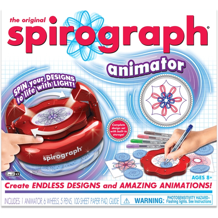 Spirograph Animator (33002157) in the group TOYS, KIDS & BABY PRODUCTS / Toys / Draw & Count at TP E-commerce Nordic AB (C91214)