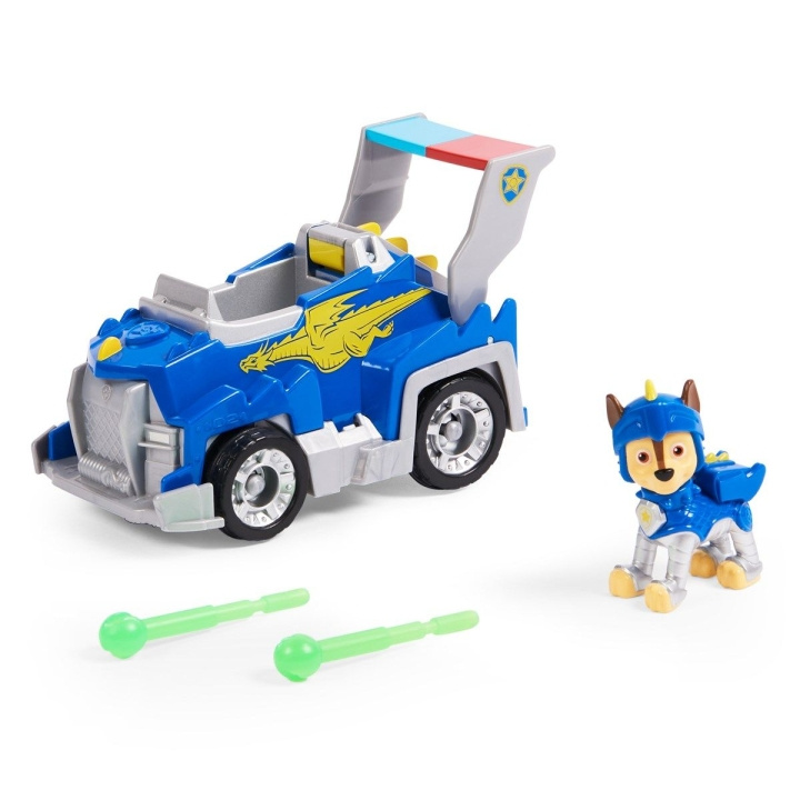 Paw Patrol Knights Themed Vehicle - Chase (6063584) in the group TOYS, KIDS & BABY PRODUCTS / Toys / Toy cars at TP E-commerce Nordic AB (C91225)