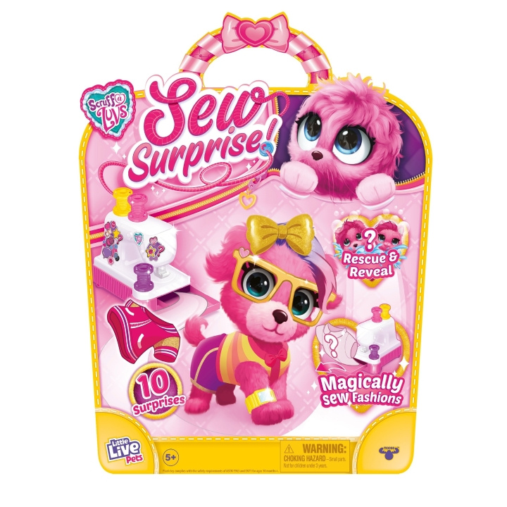 Scruff-a-Luv s - Sew Wow Pink - (30385) in the group TOYS, KIDS & BABY PRODUCTS / Baby toys / stuffed animals at TP E-commerce Nordic AB (C91231)