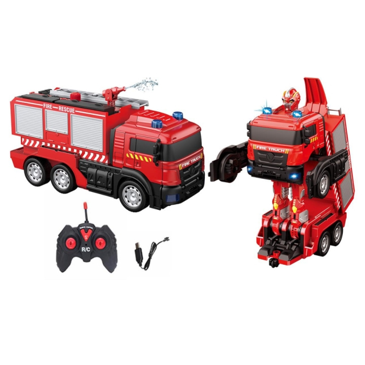 Speed Car R/C Robot Firetruck (41527) in the group TOYS, KIDS & BABY PRODUCTS / Radio controlled / RC cars at TP E-commerce Nordic AB (C91243)