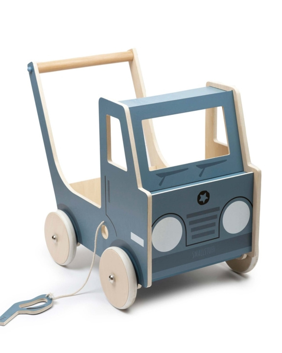 Smallstuff Truck Walker Blue in the group TOYS, KIDS & BABY PRODUCTS / Baby toys / Baby walkers at TP E-commerce Nordic AB (C91245)