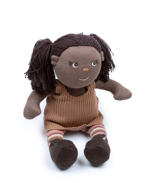 Smallstuff Knitted Doll 30 cm Rita in the group TOYS, KIDS & BABY PRODUCTS / Toys / Docks & Accessories at TP E-commerce Nordic AB (C91251)