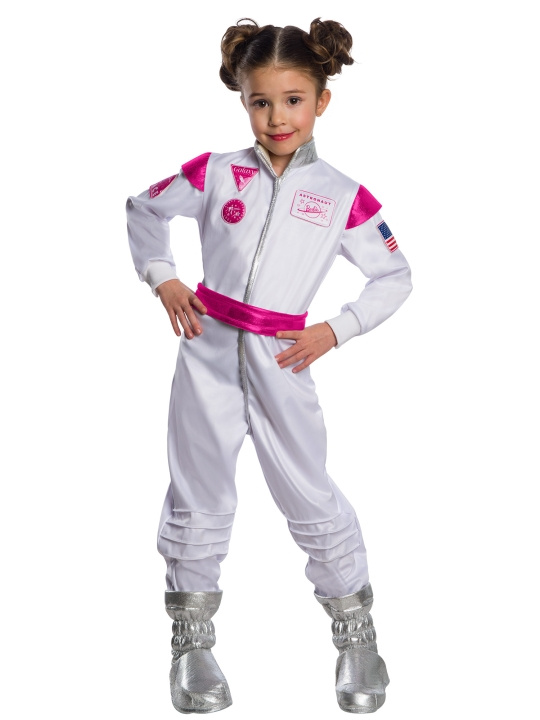 Rubies Costume - Barbie Astronaut (110-116 cm) in the group TOYS, KIDS & BABY PRODUCTS / Toys / Masquerade costumes at TP E-commerce Nordic AB (C91270)