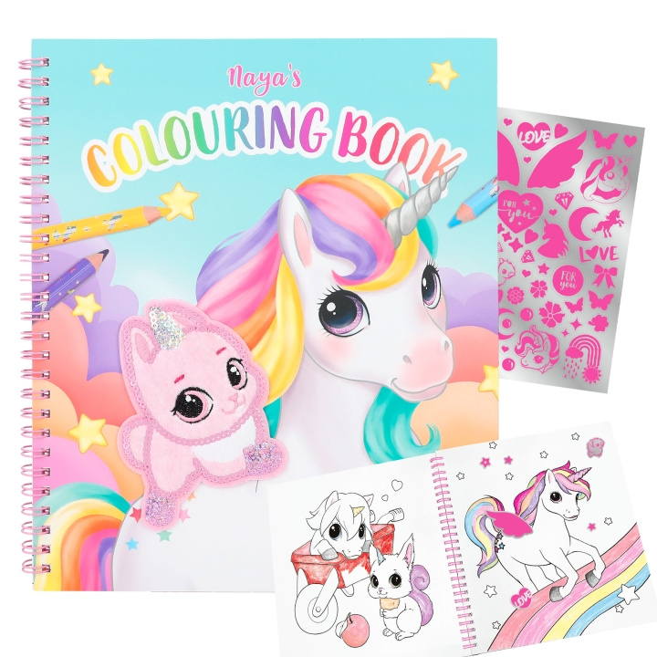 Ylvi & the Minimoomis Ylvi Colouring Book With Unicorn And Sequins (412492) in the group TOYS, KIDS & BABY PRODUCTS / Toys / Draw & Count at TP E-commerce Nordic AB (C91293)