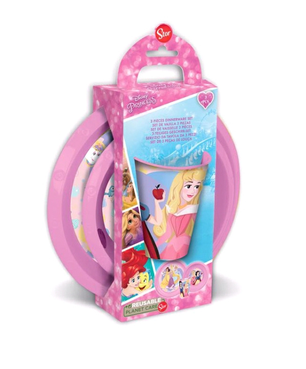 STOR Kids Lunch Set - Disney Princess (088808713-51200) in the group TOYS, KIDS & BABY PRODUCTS / Eat & Drink / Children\'s tableware at TP E-commerce Nordic AB (C91308)