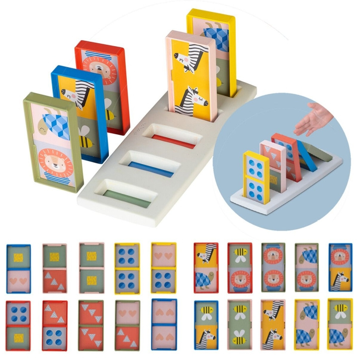 Taf Toys TAF - My 1st Domino Rally (259-12865) in the group TOYS, KIDS & BABY PRODUCTS / Baby toys / Activity toys at TP E-commerce Nordic AB (C91321)