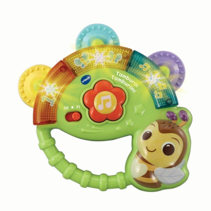 VTech Shaking Sounds Tambourine DK & NO (950-558632) in the group TOYS, KIDS & BABY PRODUCTS / Baby toys / Activity toys at TP E-commerce Nordic AB (C91323)