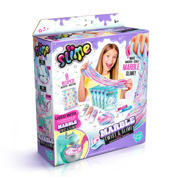 So Slime Marble Twist and Slime refill (2390) in the group TOYS, KIDS & BABY PRODUCTS / Toys / Experiment & DIY at TP E-commerce Nordic AB (C91332)