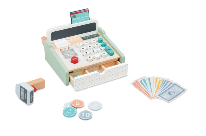 Small Wood New Cash Register (L40242) in the group TOYS, KIDS & BABY PRODUCTS / Toys / Play set at TP E-commerce Nordic AB (C91342)