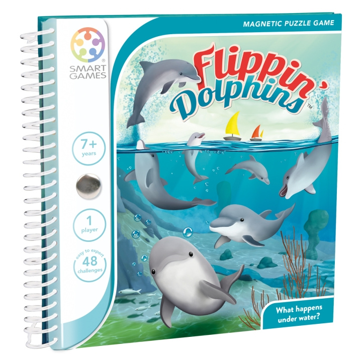 Smart Games SmartGames - Magnetic Travel - Flippin Dolphins (Nordic) (SG2330) in the group TOYS, KIDS & BABY PRODUCTS / Games / Board games at TP E-commerce Nordic AB (C91343)