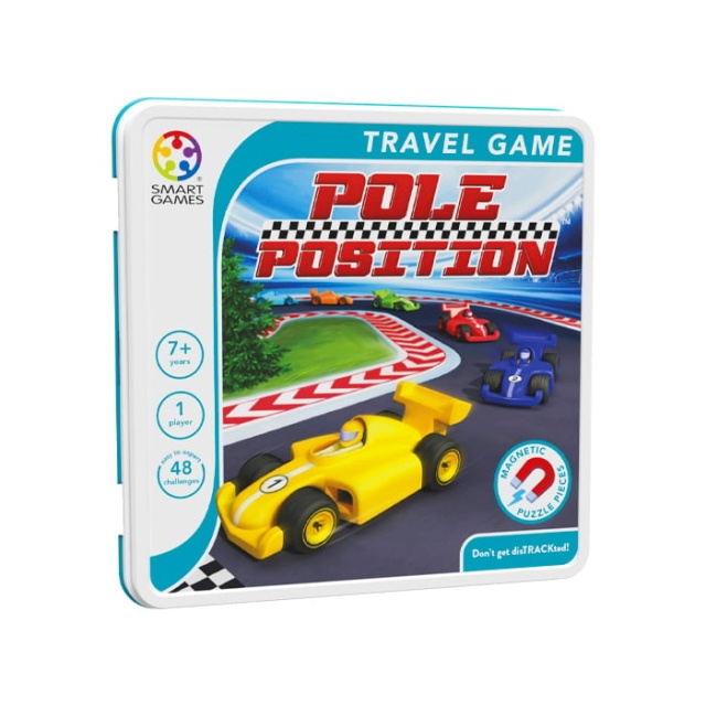 Smart Games SmartGames - Magnetic Travel Tin - Pole Position (Nordic) (SG2503) in the group TOYS, KIDS & BABY PRODUCTS / Games / Board games at TP E-commerce Nordic AB (C91345)