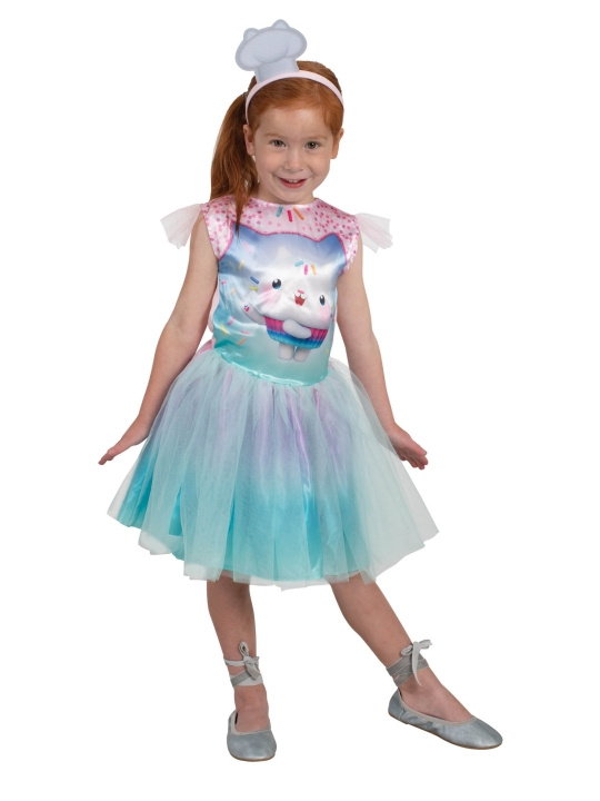 Rubies Gabby\'s Dollhouse Costume - Cakey Cat Tutu Dress (1000834) in the group TOYS, KIDS & BABY PRODUCTS / Toys / Masquerade costumes at TP E-commerce Nordic AB (C91358)