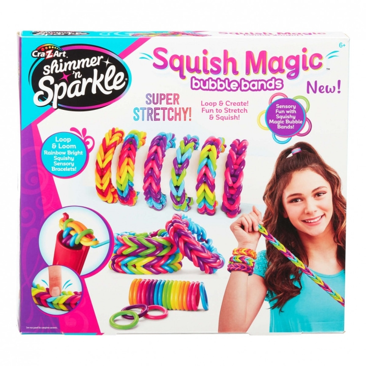 Shimmer n Sparkle SQUISH MAGIC BUBBLE BANDS (17343) in the group TOYS, KIDS & BABY PRODUCTS / Toys / Crafts at TP E-commerce Nordic AB (C91385)